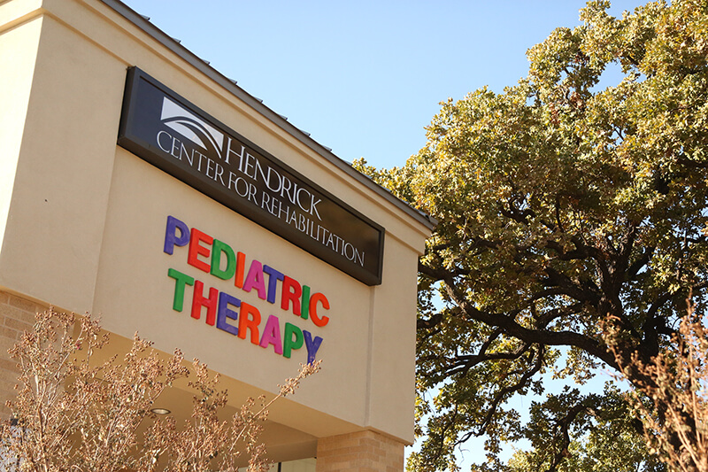 hendrick pediatric therapy building