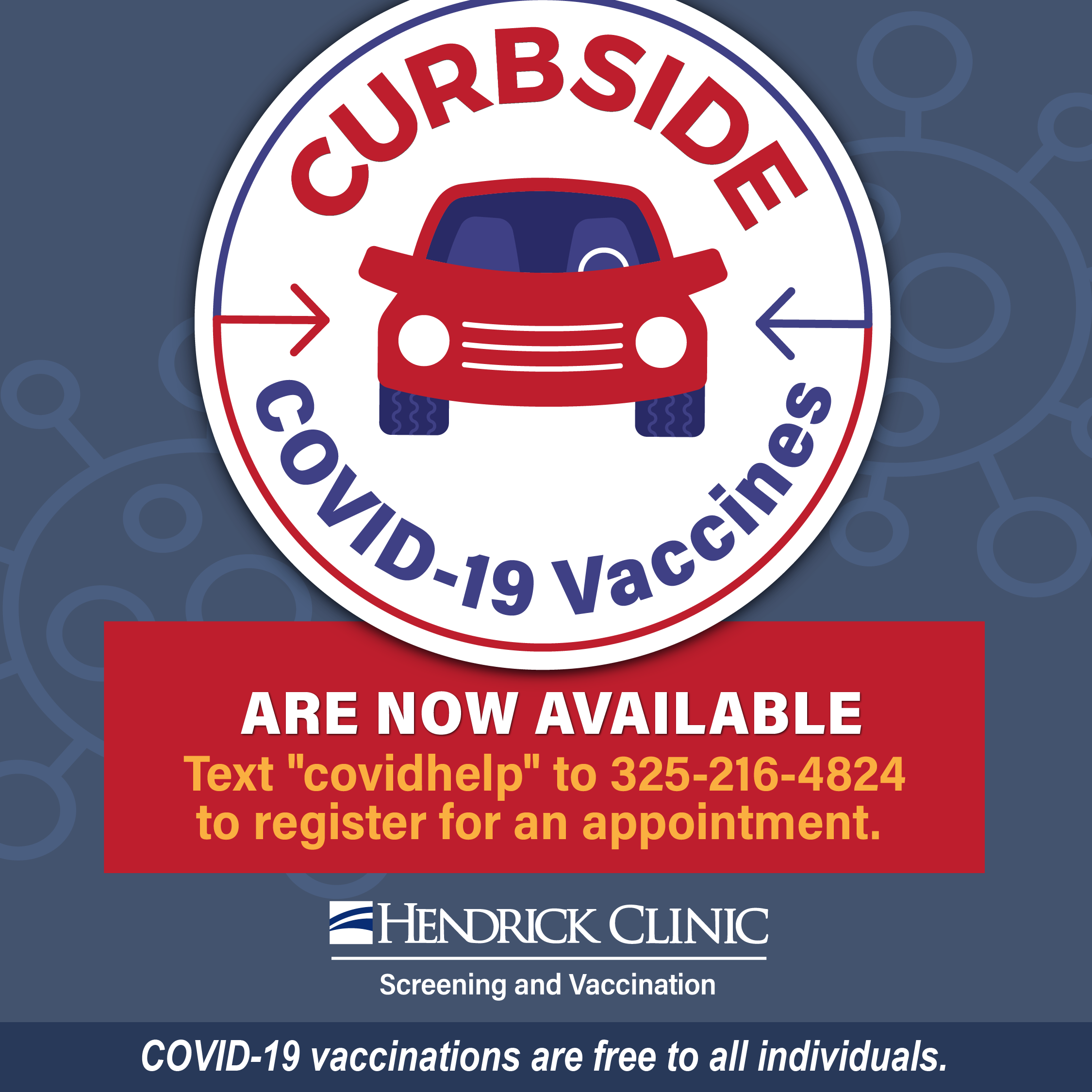 Hendrick opens curbside COVID19 vaccination clinic