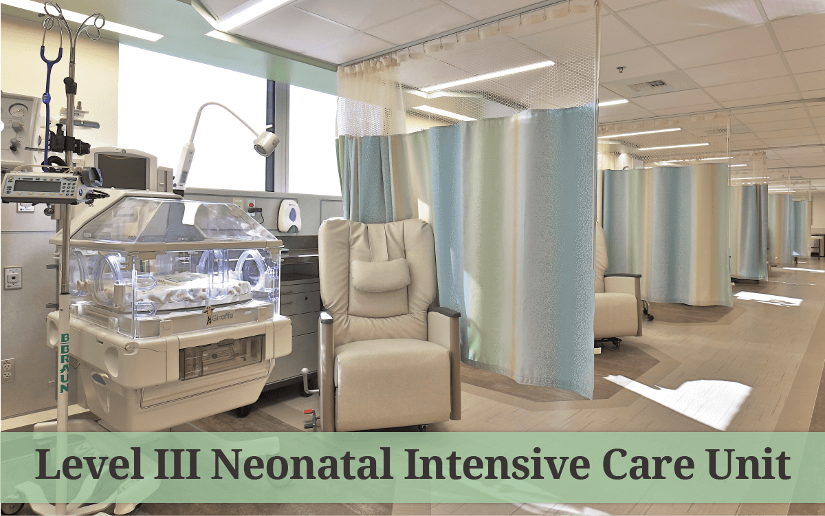 Level III Neonatal Intensive Care Unit indoors