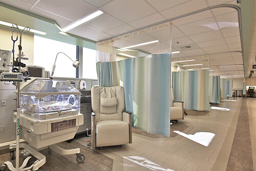 NICU room at Hendrick