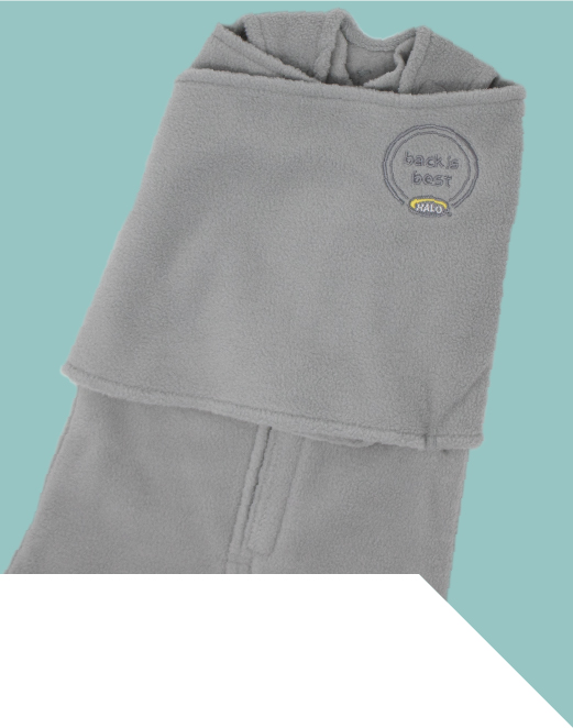 Gray Halo Swaddle